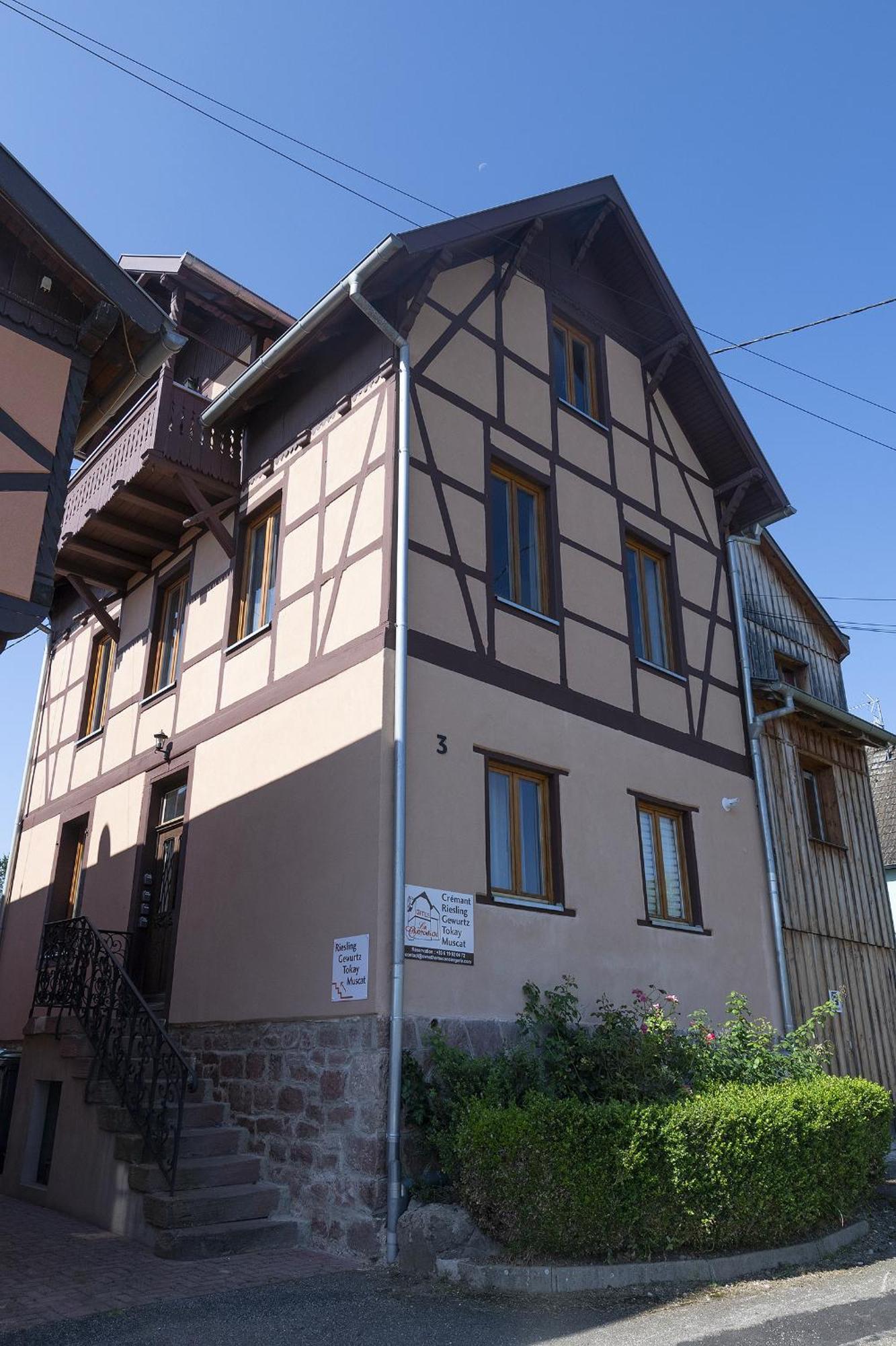 Gewurztraminer - Studio Au Pied Du Vignoble - Renove Recemment - Parking Gratuit Ρικβίρ Εξωτερικό φωτογραφία